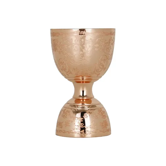 30/60 Ml New Etching Cocktail Jigger Stainless Steel Cocktail Jigger 