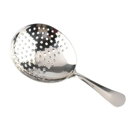 Wholesale Custom Stainless Steel Bar Tool Ice Julep Strainer 