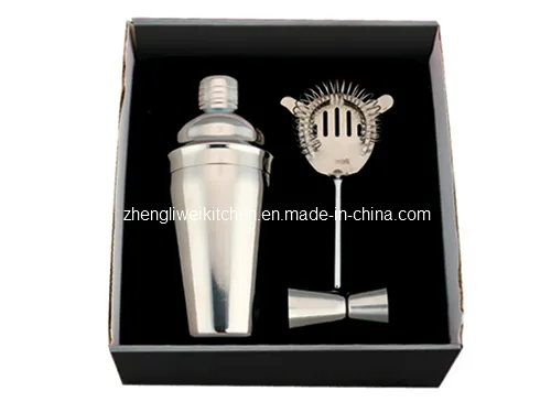 Cocktail Shaker Set with 3 Accessories 609010