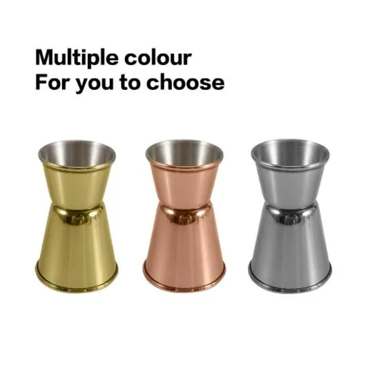 Bar Stainless Dyeing Reel Cocktail Ocean 20/30/40ml Wine Jigger 