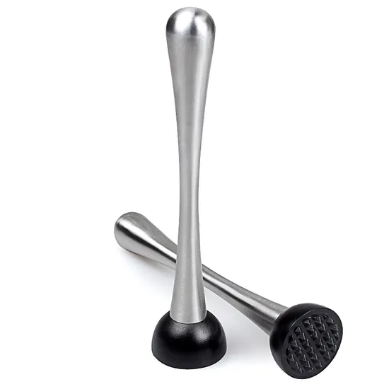 Stainless Steel Swizzle Stick Cocktail Bar Broken Popsicle Esg12017 