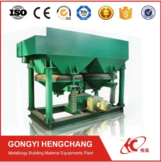 Simple Installation Separating Ilmenite Ore Gravity Jigger 