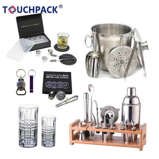 High Quality Cocktail Shaker Sets with Customized Logo 